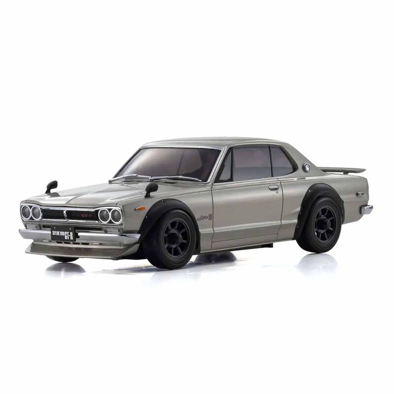 Kyosho MR-04 Mini-Z RWD ReadySet w/Nissan Skyline 2000GT-R KPGC10 Body (Silver)